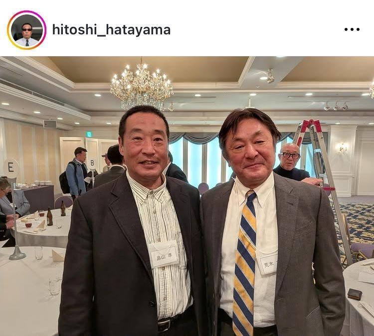 畠山準氏インスタグラム（ｈｉｔｏｓｈｉ＿ｈａｔａｙａｍａ）より