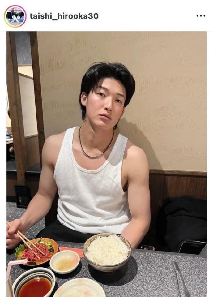 　広岡大志のインスタグラム（＠ｔａｉｓｈｉ＿ｈｉｒｏｏｋａ３０）から