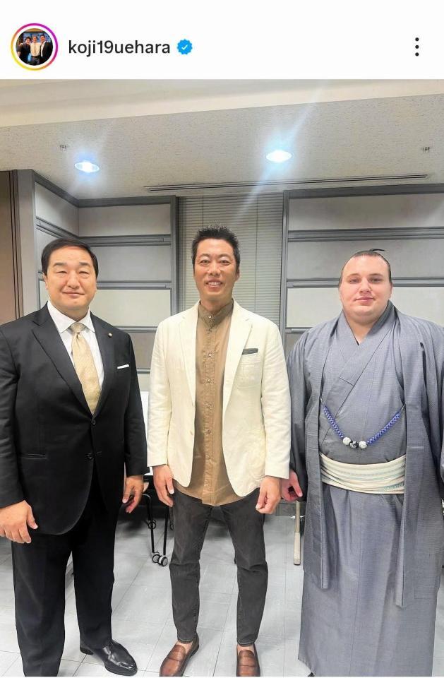 上原浩治氏のインスタグラム（＠ｋｏｊｉ１９ｕｅｈａｒａ）から