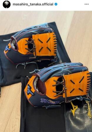 　田中将大インスタグラム（ｍａｓａｈｉｒｏ＿ｔａｎａｋａ．ｏｆｆｉｃｉａｌ）より