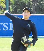 　母校・創価大で始動した門脇