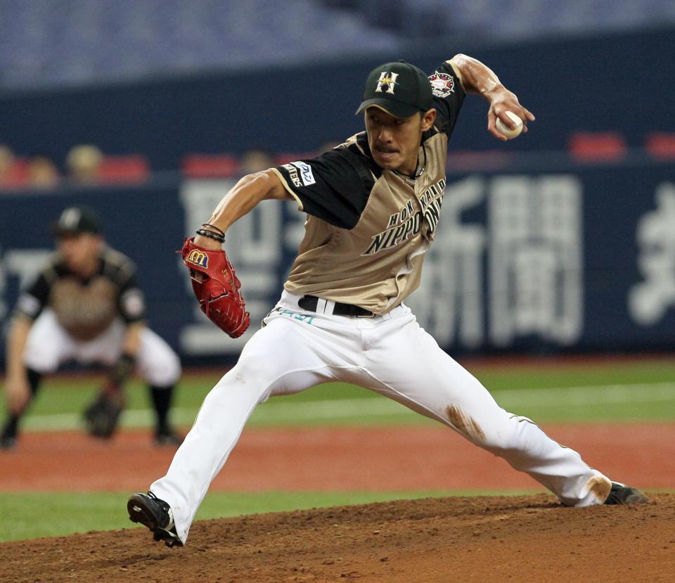 　日本ハム時代の八木智哉氏