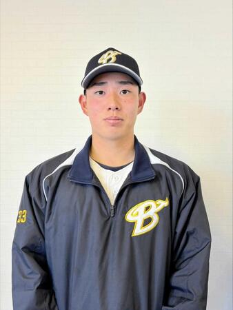 　上武大が始動し、最速１５５キロを意気込む木口