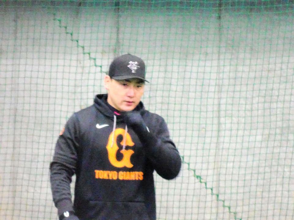 　ジャイアンツ球場で始動した丸