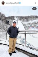 中田翔氏のインスタグラム（＠ｓｈｏｎａｋａｔａ＿ｏｆｆｉｃｉａｌ）から