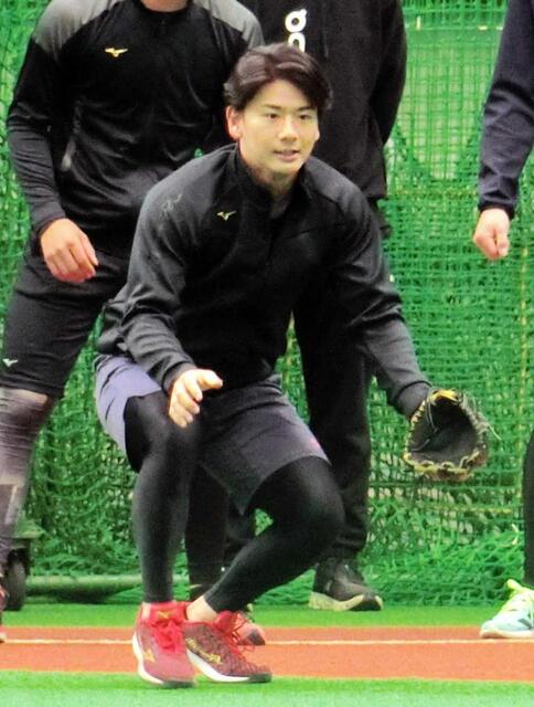 　ノックを受ける大塚