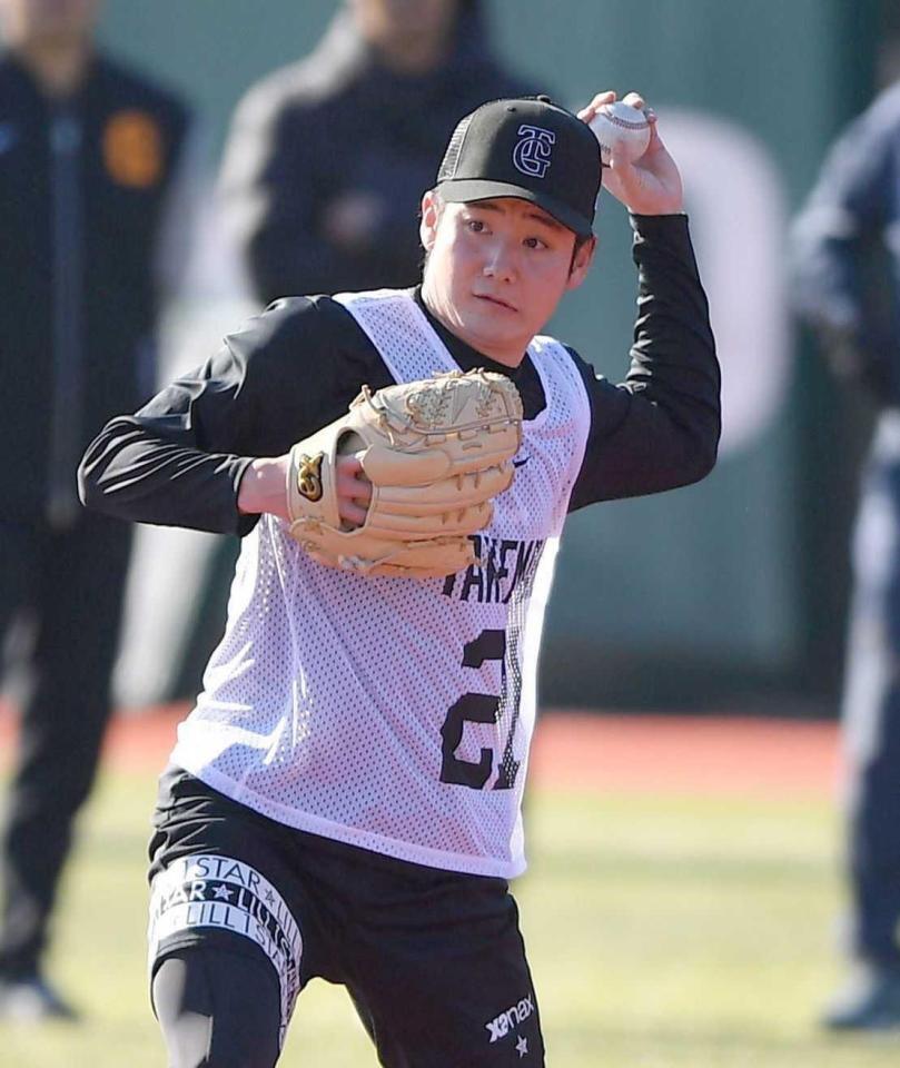 　ノックを受ける竹丸