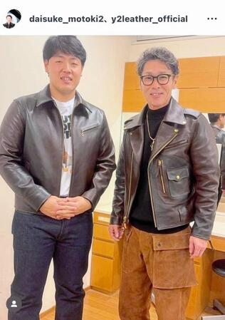 元木大介氏のインスタグラム（＠ｄａｉｓｕｋｅ＿ｍｏｔｏｋｉ２）から