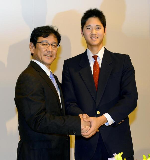 大谷翔平 栗山英樹氏の殿堂入りを祝福「数々のご功績とその人柄が