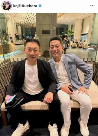 上原浩治氏のインスタグラム（＠ｋｏｊｉ１９ｕｅｈａｒａ）から