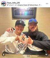 林琢真インスタグラム（ｈａｙａ＿ｔａｋｕ＿００）より