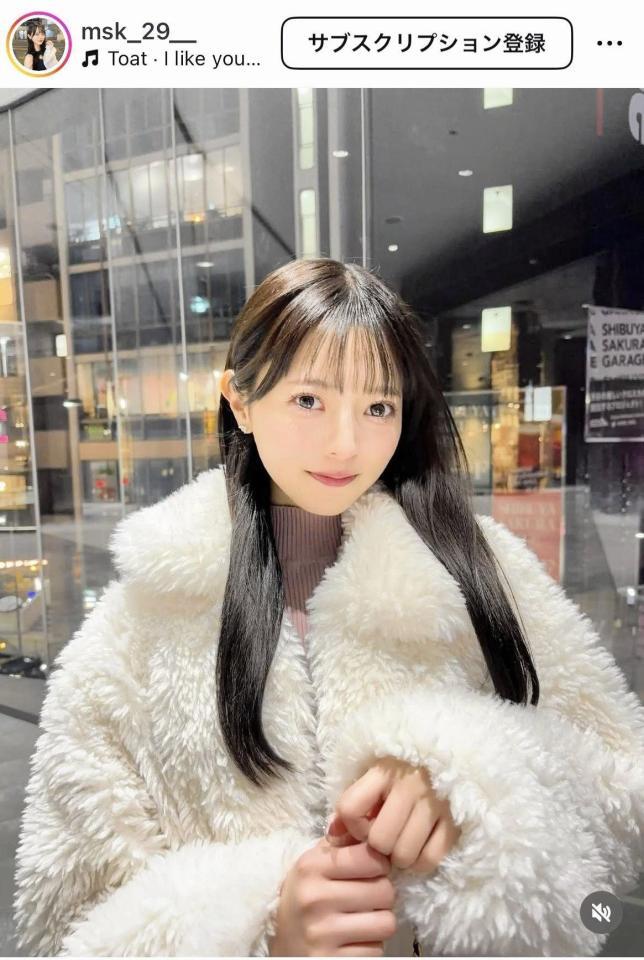 塩澤美咲のインスタグラム＠ｍｓｋ＿２９＿＿より
