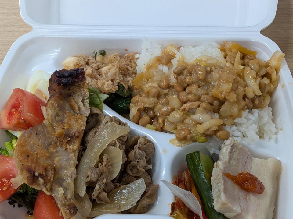 栄養バランスが取れたボリュームたっぷりのメニュー