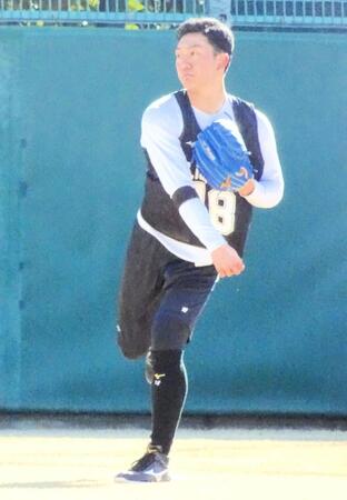 １軍キャンプ入りが決まったドラフト１位・石垣元