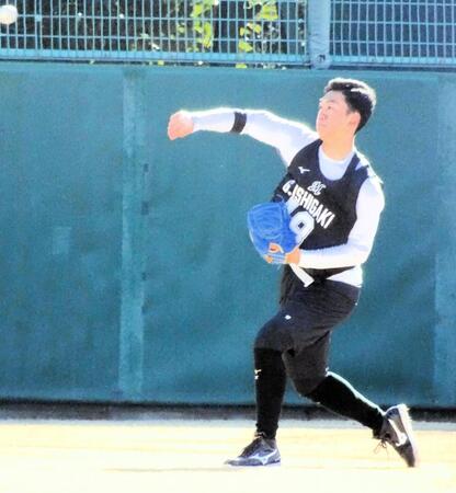 １軍キャンプ入りが決まったドラフト１位・石垣元