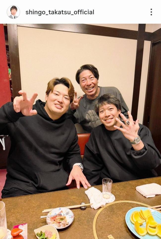 高津臣吾氏のインスタグラム（＠ｓｈｉｎｇｏ＿ｔａｋａｔｓｕ＿ｏｆｆｉｃｉａｌ）から