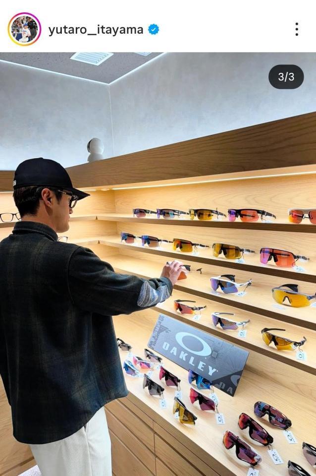 中日・板山のインスタグラム（＠ｙｕｔａｒｏ＿ｉｔａｙａｍａ）