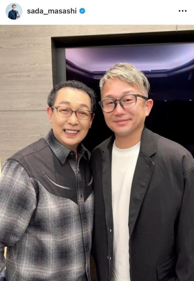 さだまさしインスタグラム（ｓａｄａ＿ｍａｓａｓｈｉ）より