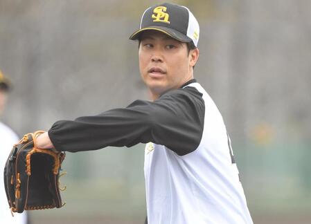 ソフトバンク・藤井　右肘のコンディション不良　春季キャンプへ「健康で迎えられたら」