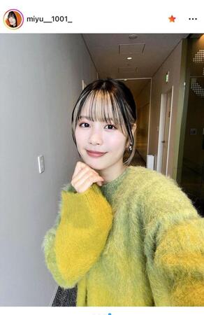滝谷美夢のインスタグラム＠ｍｉｙｕ＿＿１００１＿より