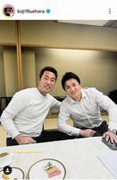 上原浩治氏のインスタグラム（＠ｋｏｊｉ１９ｕｅｈａｒａ）から