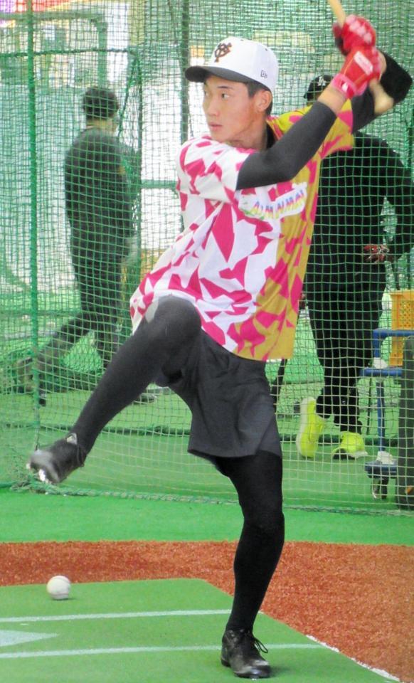 　巨人を自主退団した舟越