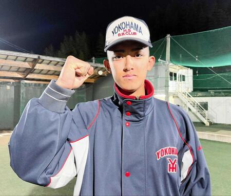 　センバツに向けて意気込む織田