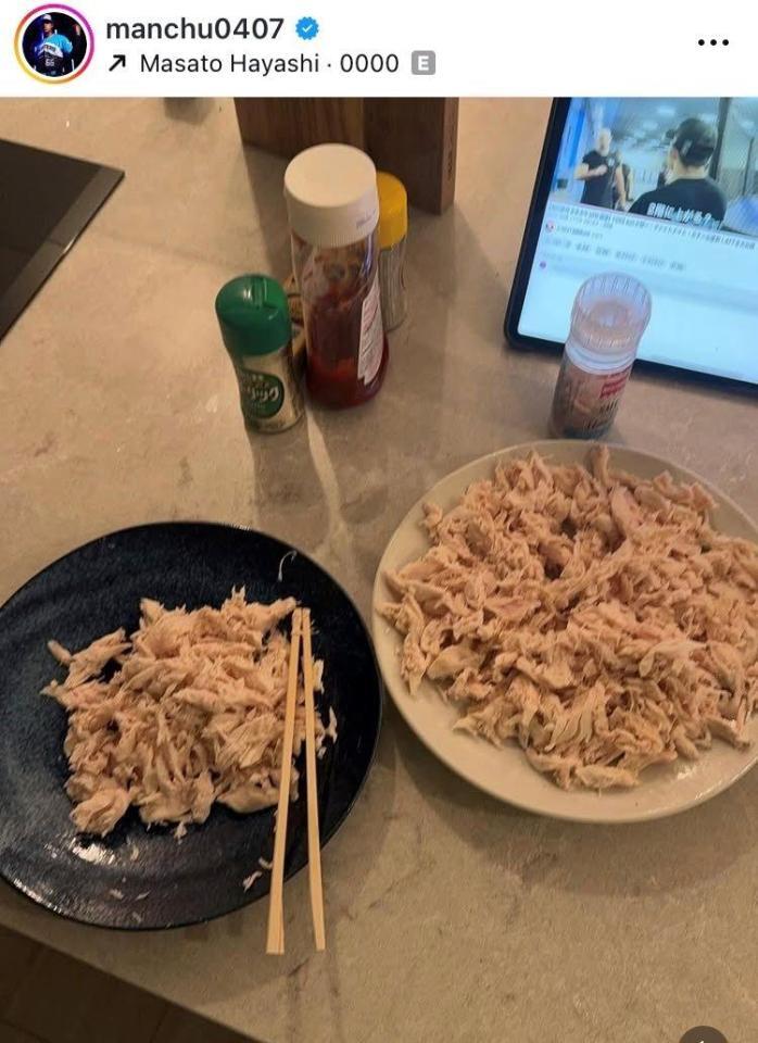 万波中正インスタグラム（ｍａｎｃｈｕ０４０７）より