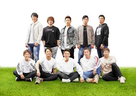 オリメンベスト１０に選ばれた（左上から）山崎福、小田、吉田正、中川、松井雅（左下から）西野、福田、山本、山岡、安達