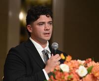 ソフトバンク・王貞治会長に会いたいと話すボビー・ダルベック（撮影・園田高夫）