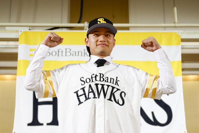 ソフトバンク 徐若熙が入団会見「毎年10勝以上したい」「3年後には