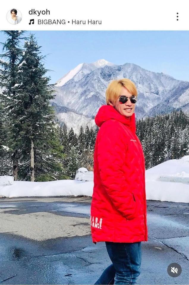 陽岱鋼のインスタグラム（＠ｄｋｙｏｎ）から