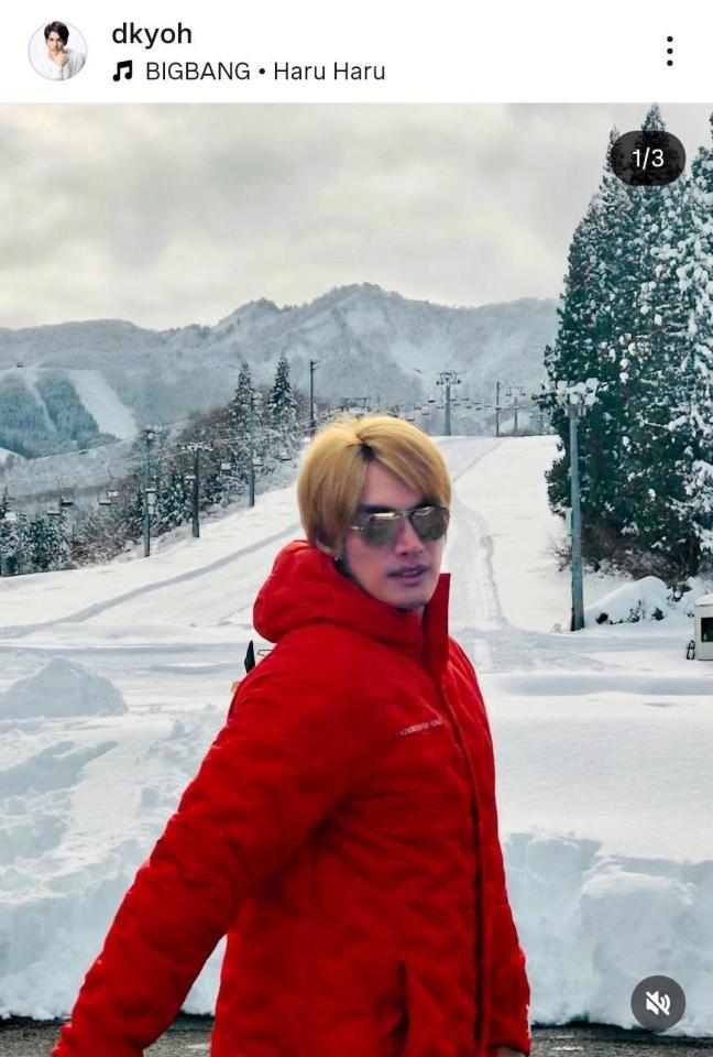 陽岱鋼のインスタグラム（＠ｄｋｙｏｎ）から