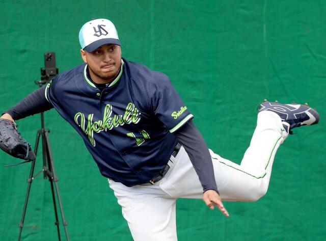 ヤクルト新外国人・キハダ 阪神・佐藤輝封じに自信 最速161キロ“左