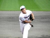 ライブＢＰに登板した奥川