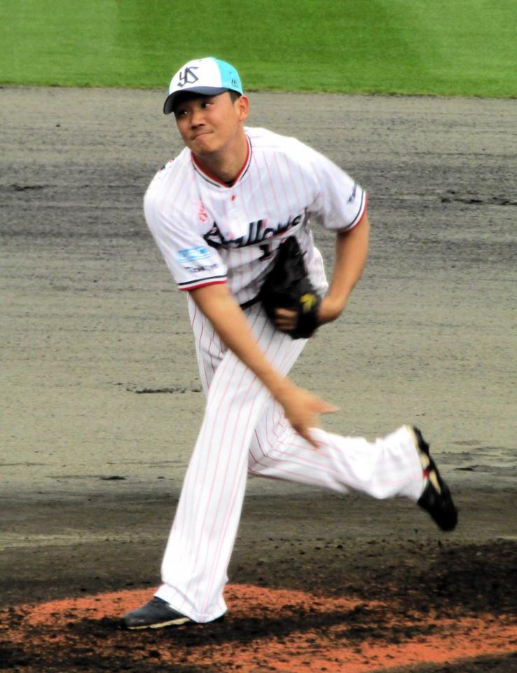 　ライブＢＰに登板した奥川