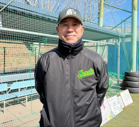 　１部リーグ昇格を意気込む専大・町田監督