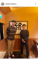 ソフトバンク・牧原のインスタグラム（＠ｔａｉｓｅｉ．ｍａｋｉｈａｒａ）から