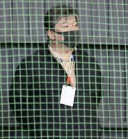 侍ジャパンキャンプを訪問した野茂英雄氏（撮影・伊藤笙子）