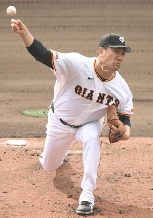 ライブＢＰに登板した田中将