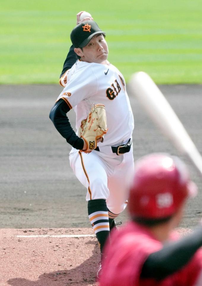 　２回を無失点に押さえた竹丸