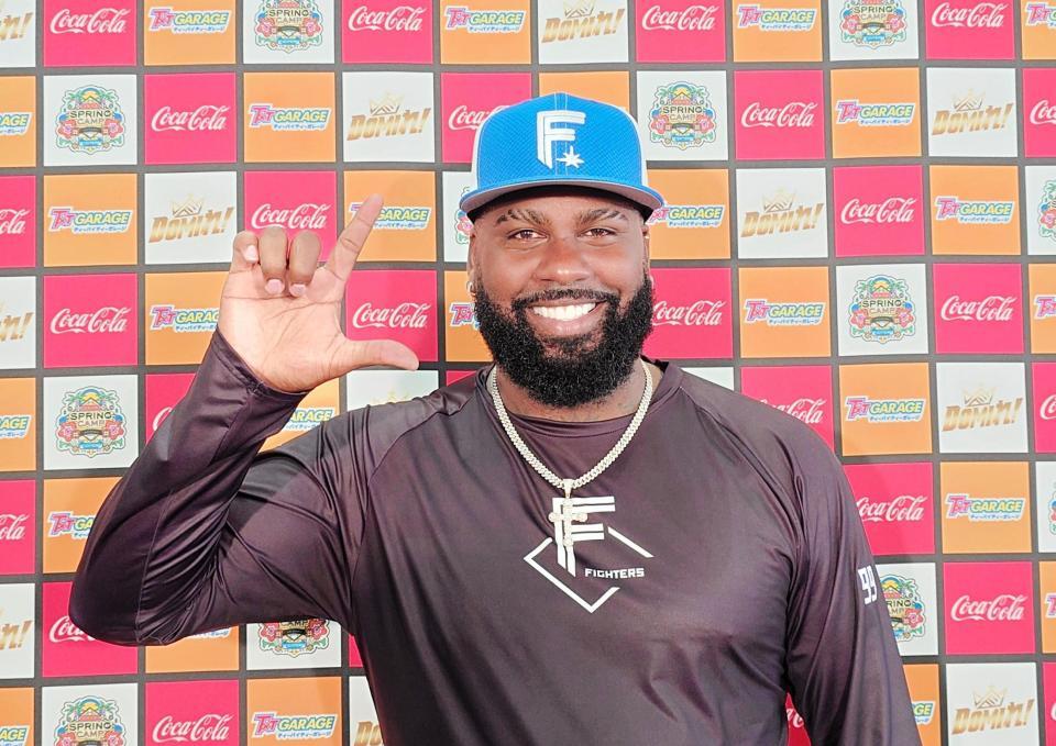 チームに合流したレイエス