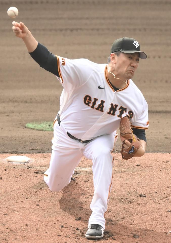 ライブＢＰに登板した田中将