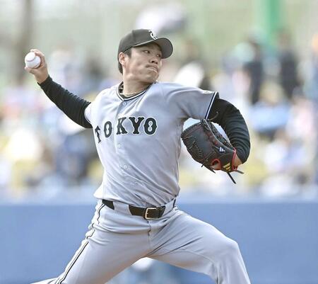 　先発で２回を無失点に抑えた則本（撮影・開出牧）