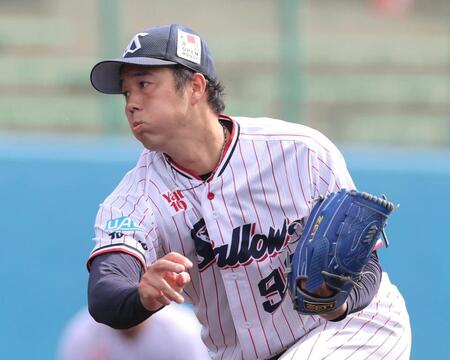 ６回から登板する青柳（撮影・北村雅宏）