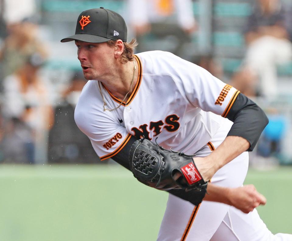 楽天とのオープン戦に先発したウィットリー