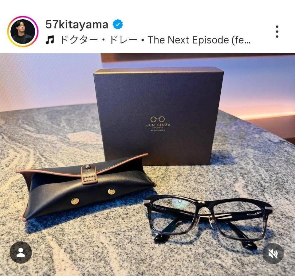 日本ハム・北山のインスタグラム（＠５７ｋｉｔａｙａｍａ）から