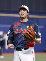 　ＷＢＣ日本代表に合流し、練習に参加した大谷