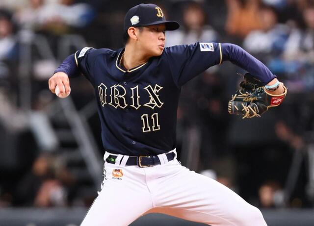 オリックス・山下舜平大 新球カット手応え 初NPB対外試合で好投