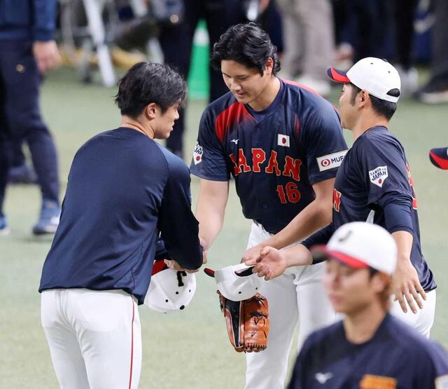 侍 坂本「大谷“さん”としゃべれました」